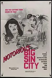 Главный постер фильма «Notorious Big Sin City (1970)»