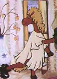 Главный постер мультфильма «Глупая лошадь (1975)»