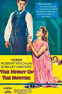 Главный постер фильма «Ночь охотника (1955)»