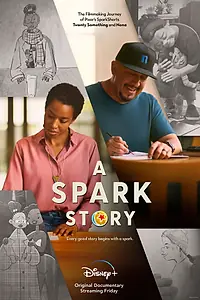 Главный постер мультфильма «A Spark Story (2021)»