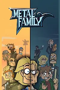 Постер к мультсериалу «Metal Family (2018)»