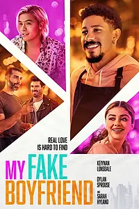 Главный постер фильма «Мой фальшивый парень (2022)»