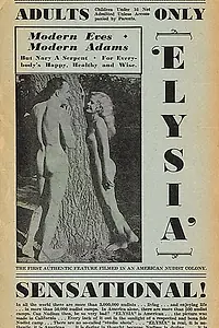 Главный постер фильма ««Элизия» – долина голых (1933)»