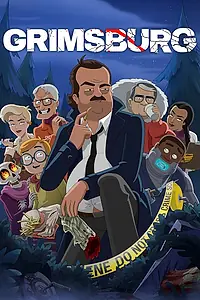 Главный постер мультсериала «Гримсбург (2024)»