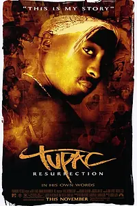 Главный постер фильма «Тупак: Воскрешение (2003)»