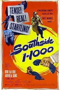 Главный постер фильма «Саутсайд 1-1000 (1950)»