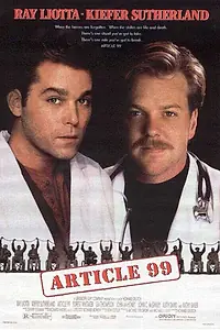 Постер к фильму «Статья 99 (1992)»