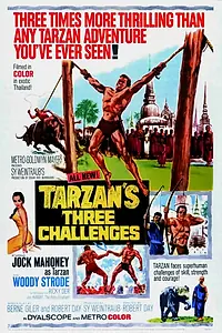Постер к фильму «Три испытания Тарзана (1963)»