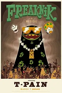Главный постер мультфильма «Фрикник: Мюзикл (2010)»