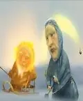 Главный постер мультфильма «Как помирились Солнце и Луна (2008)»