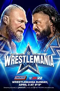 Главный постер фильма «WWE РестлМания 38 (2022)»