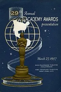 Постер к фильму «29-я церемония вручения премии «Оскар» (1957)»