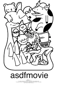 Постер к мультсериалу «Asdfmovie (2008)»