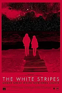Главный постер фильма «The White Stripes под северным сиянием (2009)»