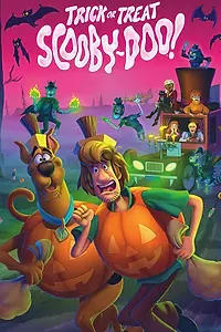 Главный постер мультфильма «Скуби-Ду: Шалость или сладость (2022)»