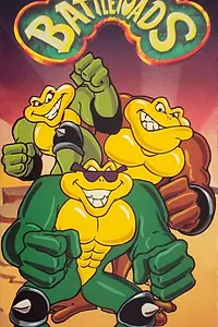 Главный постер мультфильма «Боевые лягушата (1992)»