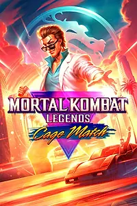 Главный постер мультфильма «Легенды Мортал Комбат: Матч Кейджа (2023)»