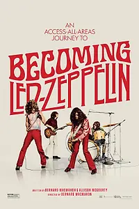 Главный постер фильма «Становясь Led Zeppelin (2025)»