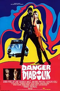 Главный постер фильма «Дьяболик (1968)»