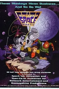 Постер к мультсериалу «Капитан Симиан и космические обезьяны (1996 - 1997)»