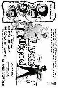 Главный постер фильма «Si Lucio at si Miguel (1962)»