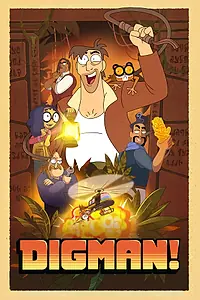 Постер к мультсериалу «Дигман! (2023)»