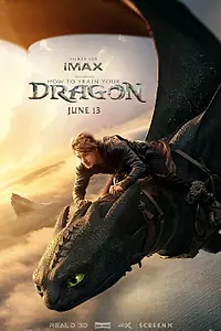 Постер к фильму «Как приручить дракона (2025)»