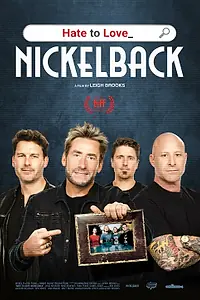 Главный постер фильма «Hate to Love: Nickelback (2023)»