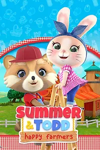 Главный постер мультсериала «Саммер и Тодд - Счастливые фермеры (2021)»