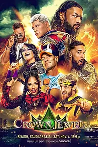 Главный постер фильма «WWE Crown Jewel (2023)»
