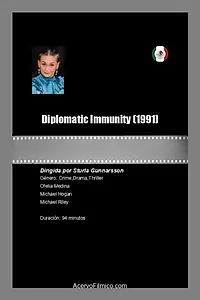 Постер к фильму «Diplomatic Immunity (1992)»
