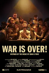 Постер к мультфильму «Война окончена! Вдохновлено музыкой Джона и Йоко (2023)»