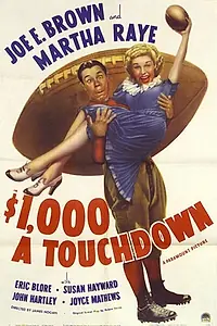 Постер к фильму «$1000 a Touchdown (1939)»