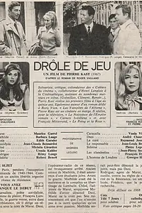 Постер к фильму «Drôle de jeu (1968)»