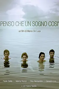 Главный постер фильма «Penso che un sogno così (2010)»