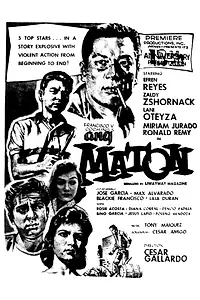 Постер к фильму «Ang maton (1959)»