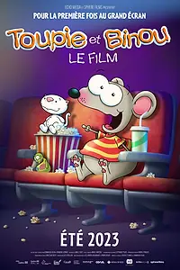 Главный постер мультфильма «Toupie et Binou: Le Film (2023)»