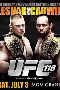 Постер к фильму «UFC 116: Lesnar vs. Carwin (2010)»