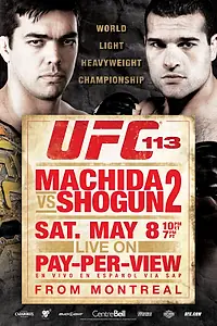 Постер к фильму «UFC 113: Machida vs. Shogun 2 (2010)»
