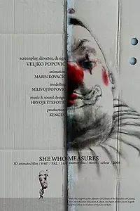 Главный постер мультфильма «Та, которая измеряет (2008)»