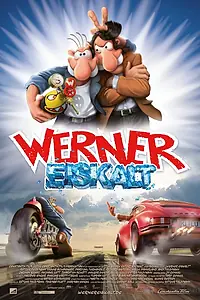 Главный постер мультфильма «Вернер — холодный, как лёд (2011)»