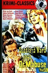Постер к фильму «Скотланд Ярд против доктора Мабузе (1963)»