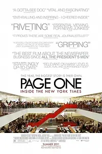 Постер к фильму «Первая полоса: Внутри The New York Times (2011)»