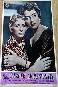 Главный постер фильма «Canzone appassionata (1953)»