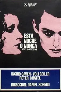 Главный постер фильма «Сегодня ночью или никогда (1972)»