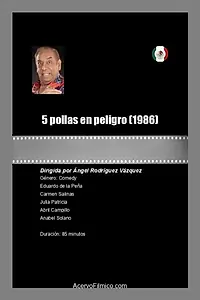 Постер к фильму «5 pollas en peligro (1986)»