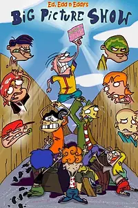 Главный постер мультфильма «Большое кино Эда, Эдда и Эдди (2009)»