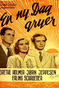 Главный постер фильма «En ny dag gryer (1945)»