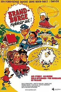 Главный постер фильма «Brand-Børge rykker ud (1976)»