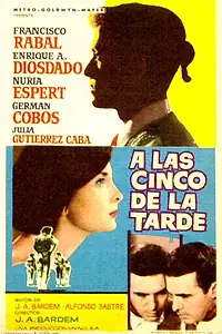 Постер к фильму «В 5 часов вечера (1960)»